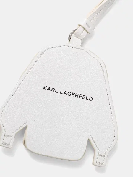 KARL LAGERFELD Prívesok biela