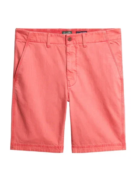 Superdry & Co Chino kalhoty korálová