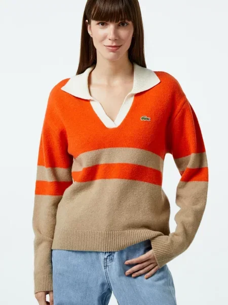 Свитер Lacoste белый