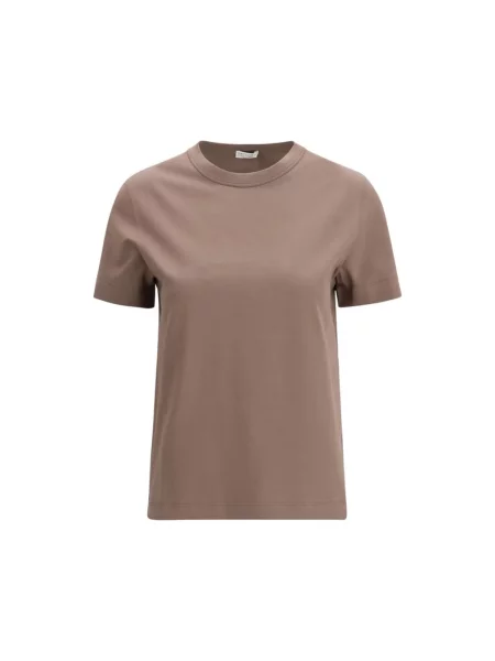 Koszulka Brunello Cucinelli brązowa