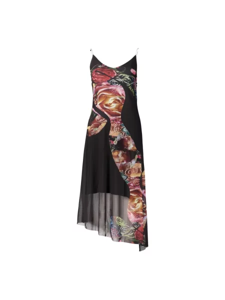 Sukienka midi Desigual w kwiatki