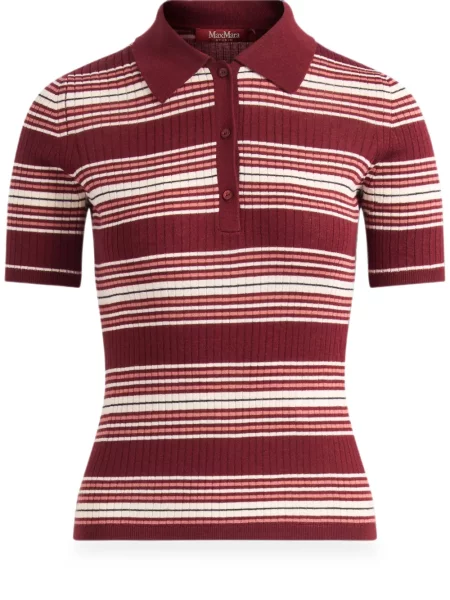 Top Max Mara tricotate roșu