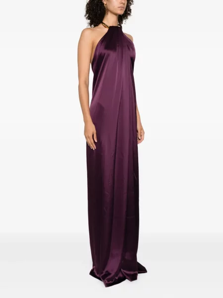 Rochie maxi Stephane Rolland de costum violet