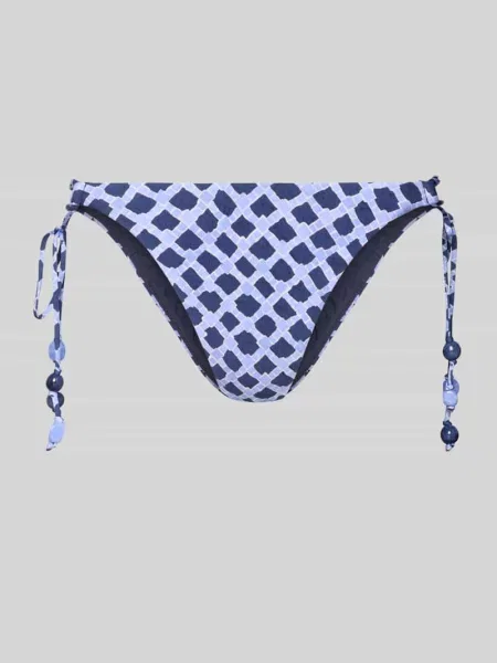 Figi bikini z bocznym wiązaniem model MARSEILLE' Seafolly niebieskie