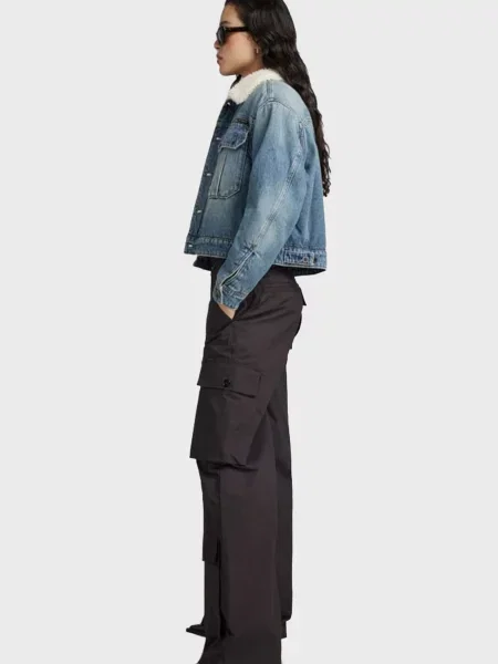 Штани карго G-star Raw чорні