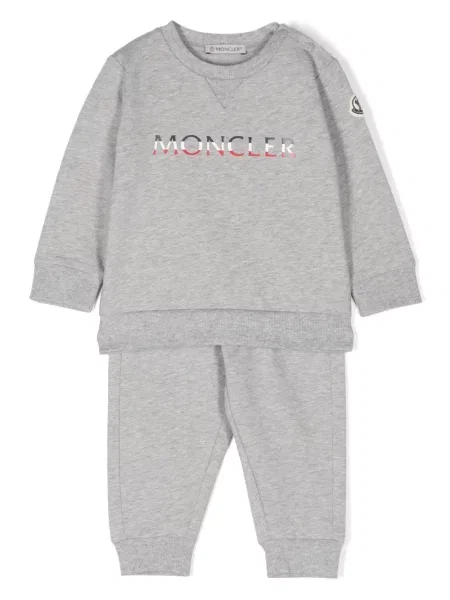 Komplet dresowy dziecięcy Moncler Enfant szary