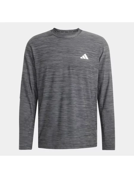 ADIDAS PERFORMANCE Funkčné tričko sivá melírovaná biela