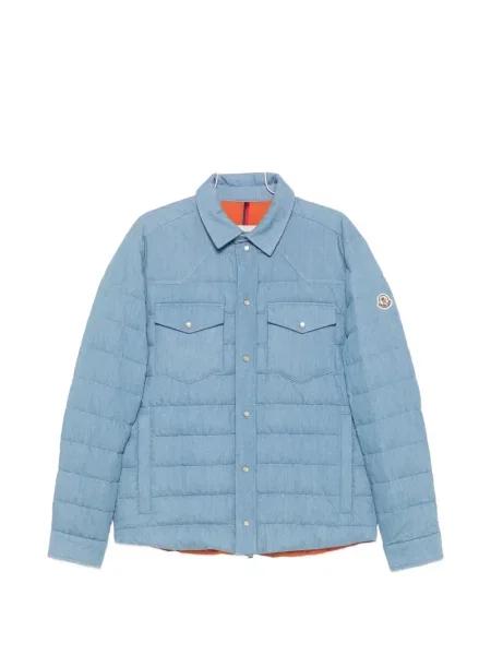 Geacă Moncler albastru