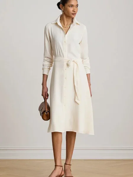 Lauren Ralph Lauren Rochie tip bluză crem bej