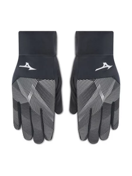 Běžecké rukavice Mizuno Windproof black/black černé