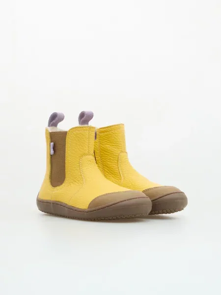 Шкіряні Дитячі Челсі OSIK Barefoot Chelsea Honey Mini жовтий