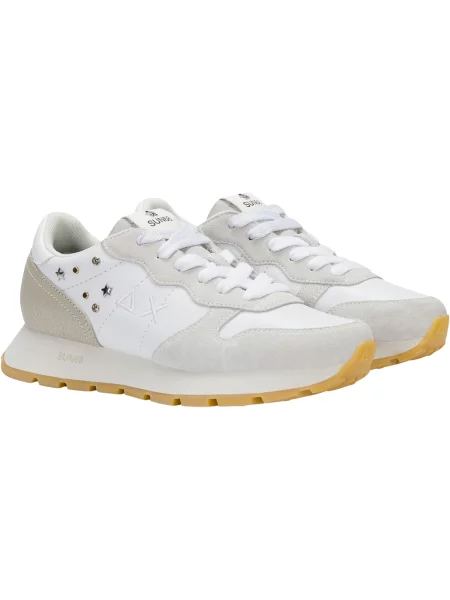 Pantofi Sun68 alb