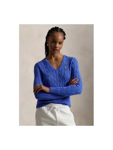 Sweter Polo Ralph Lauren niebieski