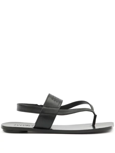 Sandale Mm6 Maison Margiela din piele negru