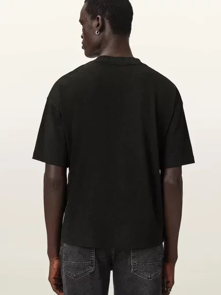 AllSaints kratka majica ženska DASH črna