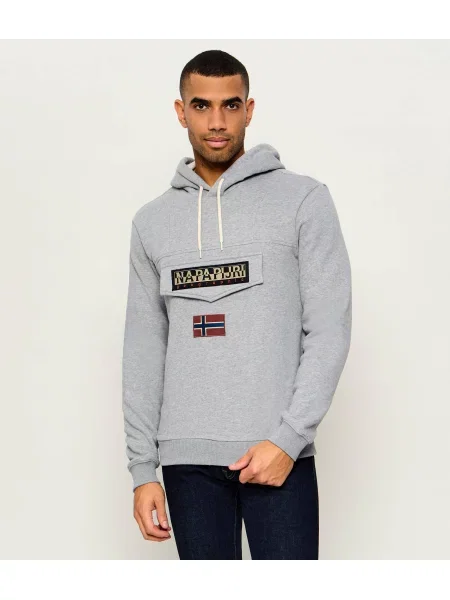 Napapijri Hanorac BURGEE WINT 4 | Relaxed fit gri