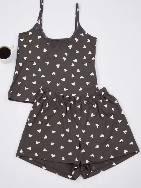 Pijamale Trendyol alb