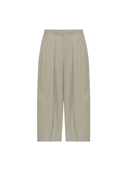 Spodnie Victoria Beckham zielone