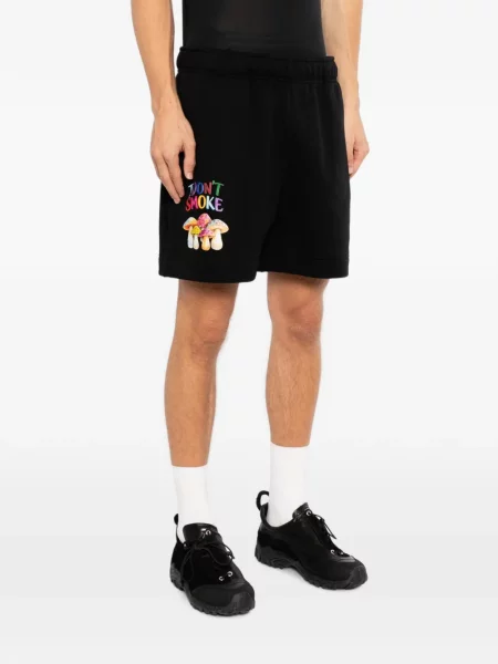 Pantaloni scurți Melt cu imagine negru
