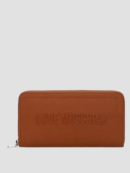 Кошелек Moschino коричневый