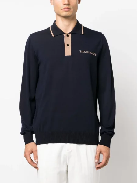 Polo majica Billionaire plava