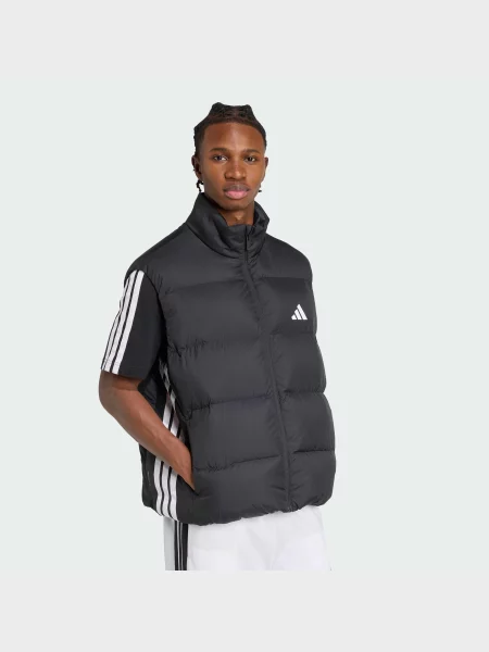 Утепленный жилет Adidas черный
