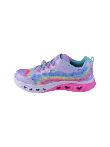 Tenisky Skechers so srdiečkami ružová