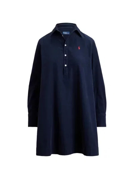 Велурени бягане с яка чорапи Polo Ralph Lauren синьо