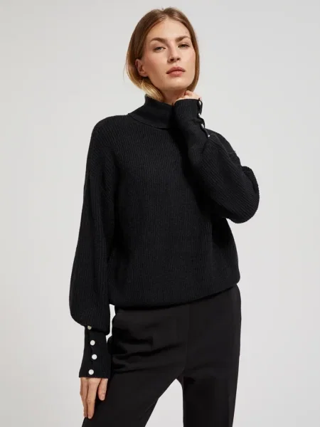 Sweter Marisse czarny