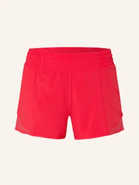 Lululemon Spodenki Treningowe 2 W 1 Hotty Hot Short rot czerwone