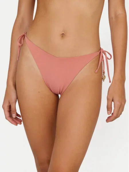 Guess Dół od bikini Koralowy