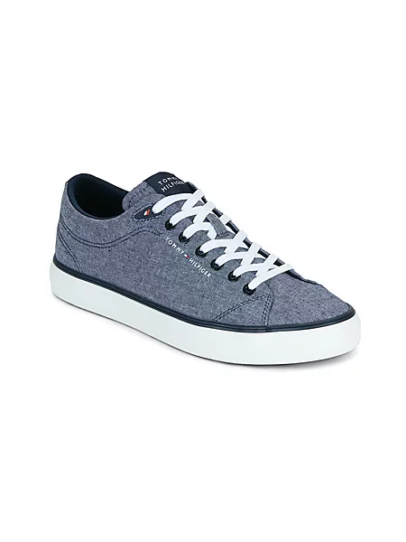 Tommy Hilfiger Tenis superge Th Hi Vulc Core Low Chambray modra