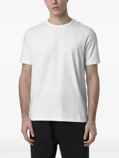 Tricou K-way cu autograf alb