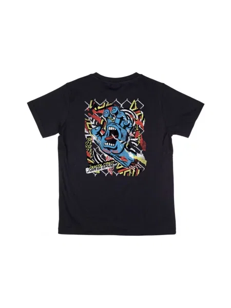 Tricou copii Santa Cruz negru