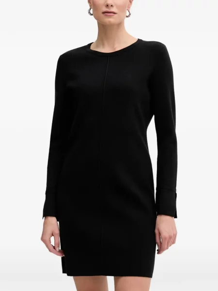 Gulerat rochie mini Morgan negru