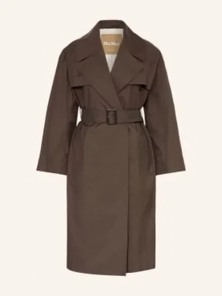 Max Mara The Cube Trencz Amour braun brązowy