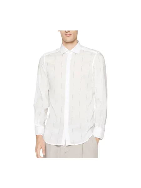 Koszula Emporio Armani casual biała