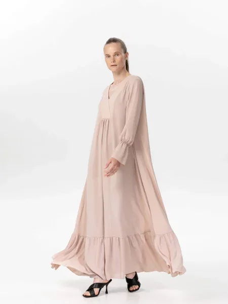 A LOT ­ Платье макси бежева