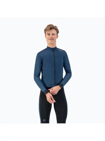 Велосипедний лонгслів Rogelli Core navy темно-синій