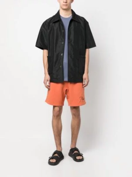 Siuvinėtos šortai Rhude oranžinė