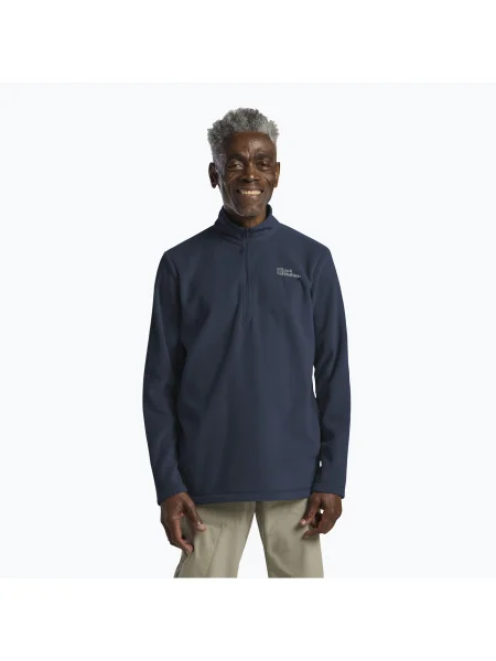 Trekingová mikina Jack Wolfskin Taunus Hz midnight sky