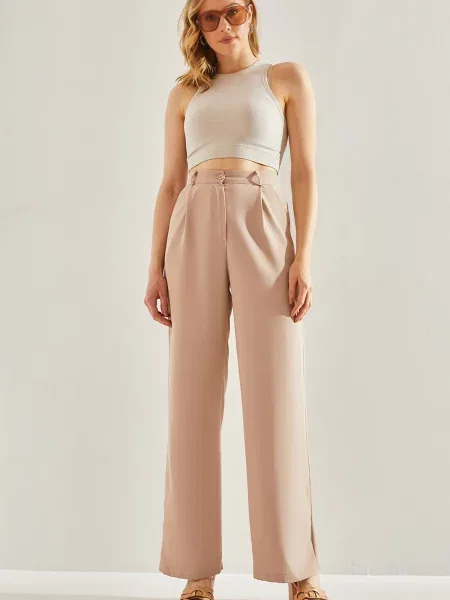 Pantaloni Bianco Lucci bej