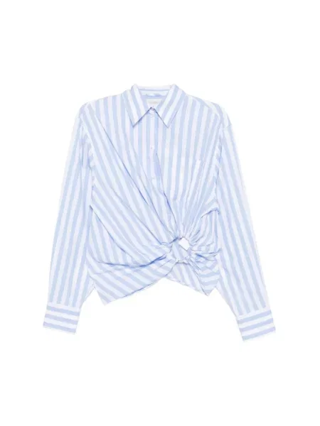 Koszula w paski Sportmax niebieska