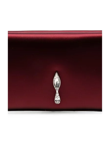 Kopertówka Christian Louboutin skórzana czerwona
