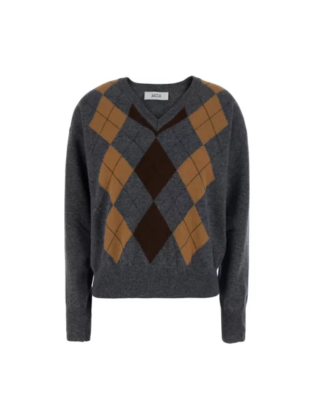 Sweter Jucca wełniany szary