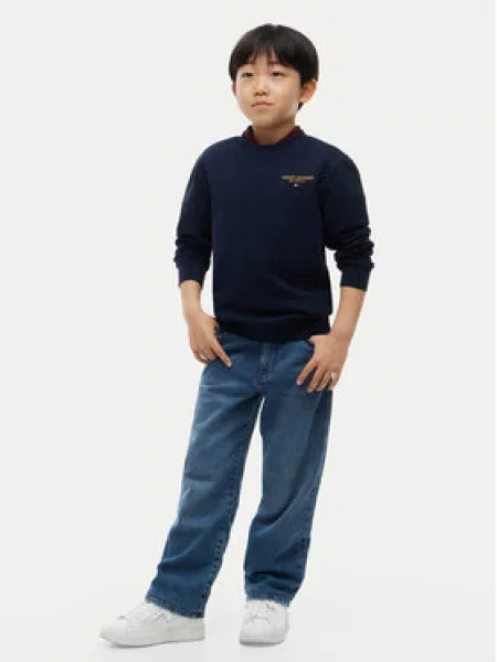 Tommy Hilfiger Džemperis Essential  Tamsiai mėlyna