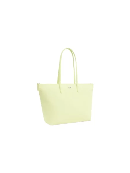 Shopper kabelka Lacoste zelená