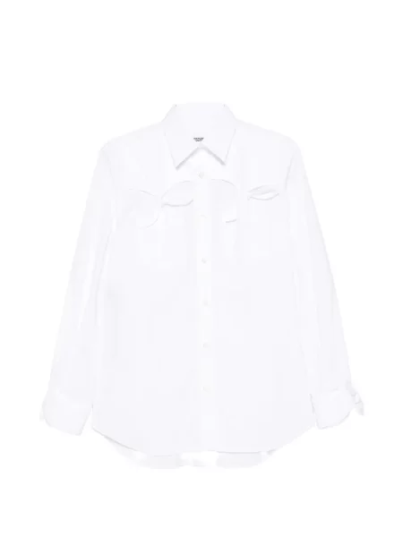 Cămașă Moschino cu funde alb