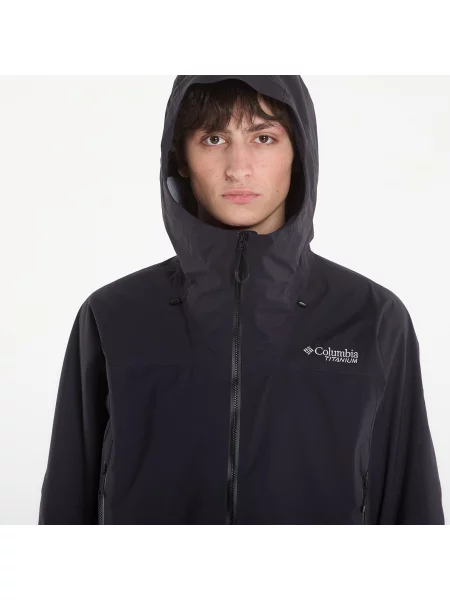 Bunda Columbia Saudan Pro™ 3L Shell Jacket Black M černá