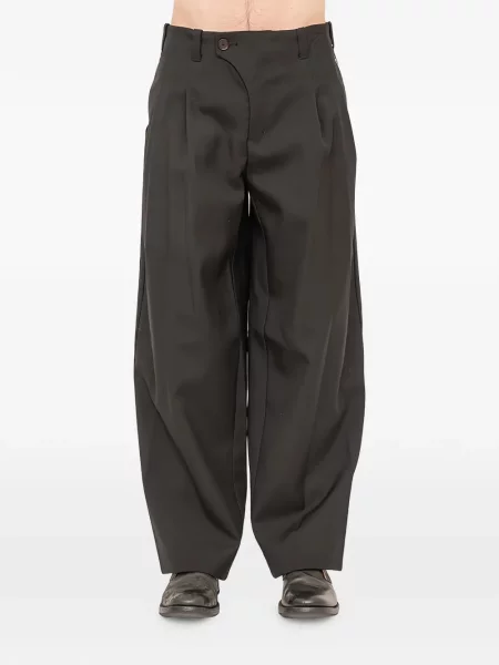 Vlněné kalhoty Devoa černé